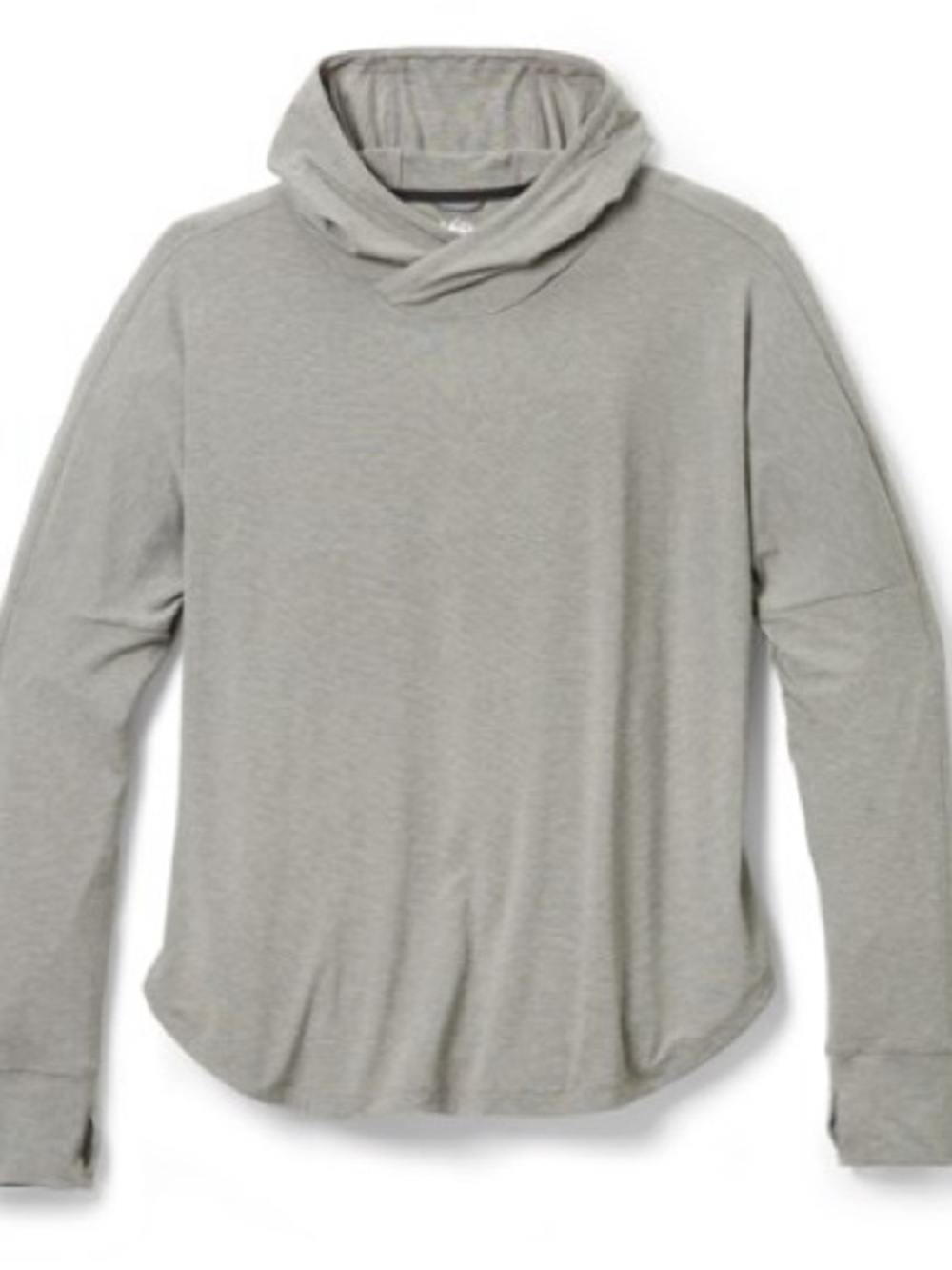 NWT REI Women’s Sahara Shade Hoodie in Gray Fin Heather XL